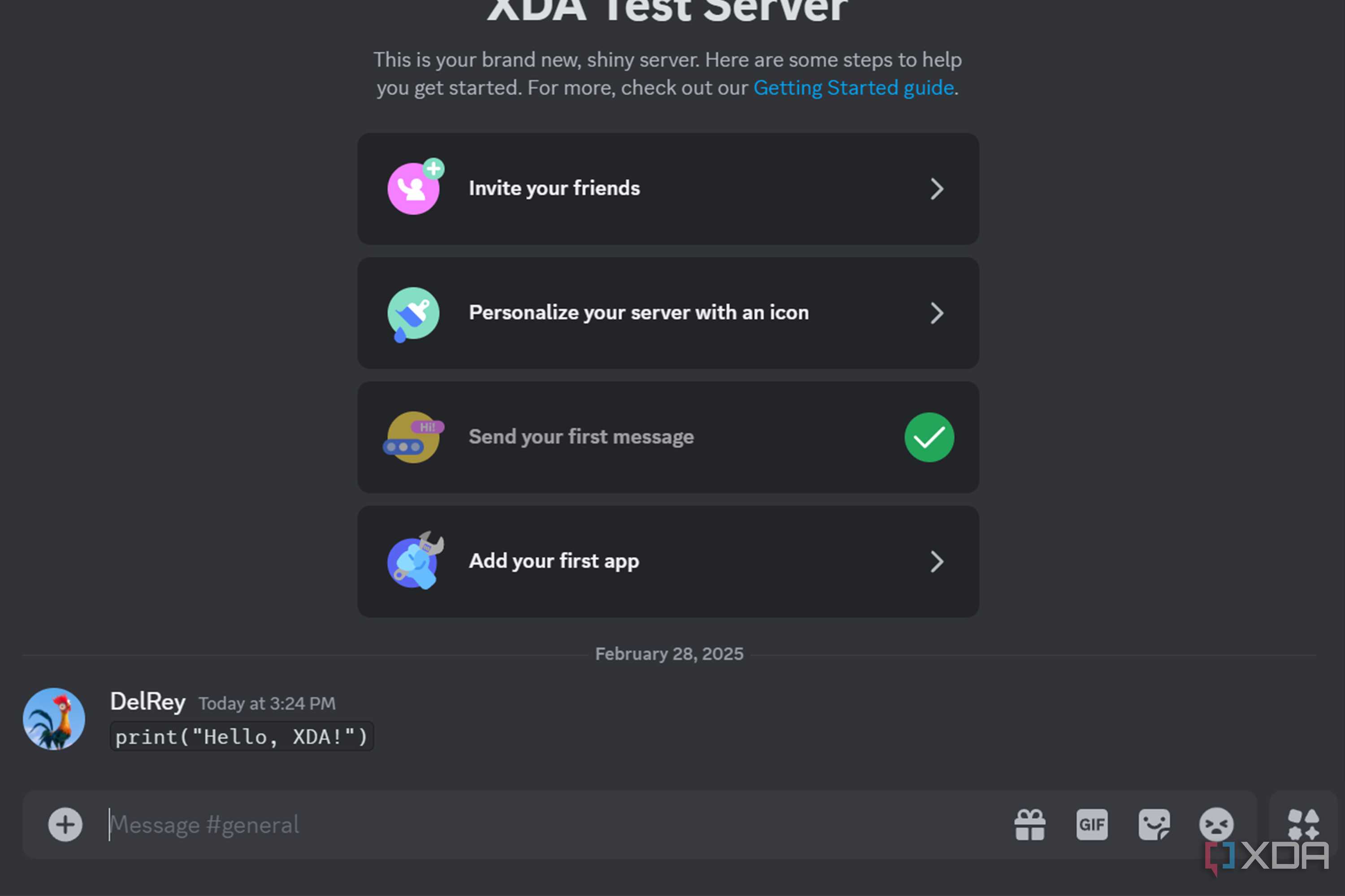 Discord-Single-Line-Code-Block-output