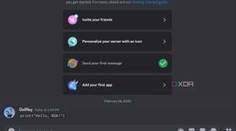 Discord-Single-Line-Code-Block-output