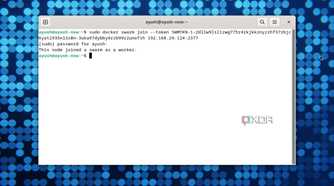 Adding a new Docker worker node in Docker Swarm