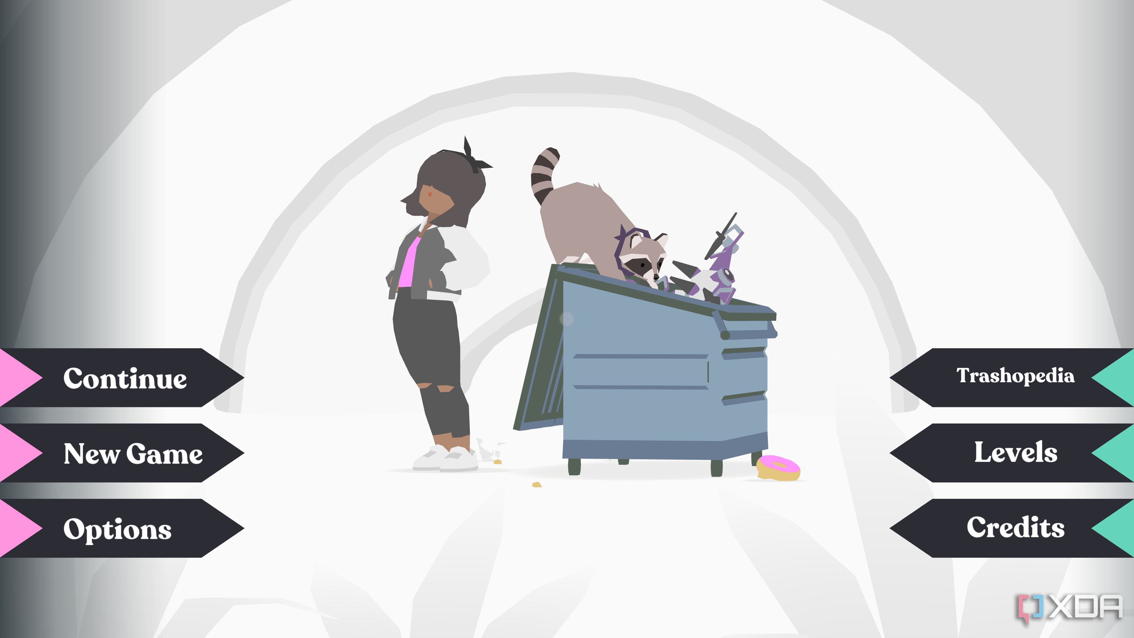 Donut County opening screen