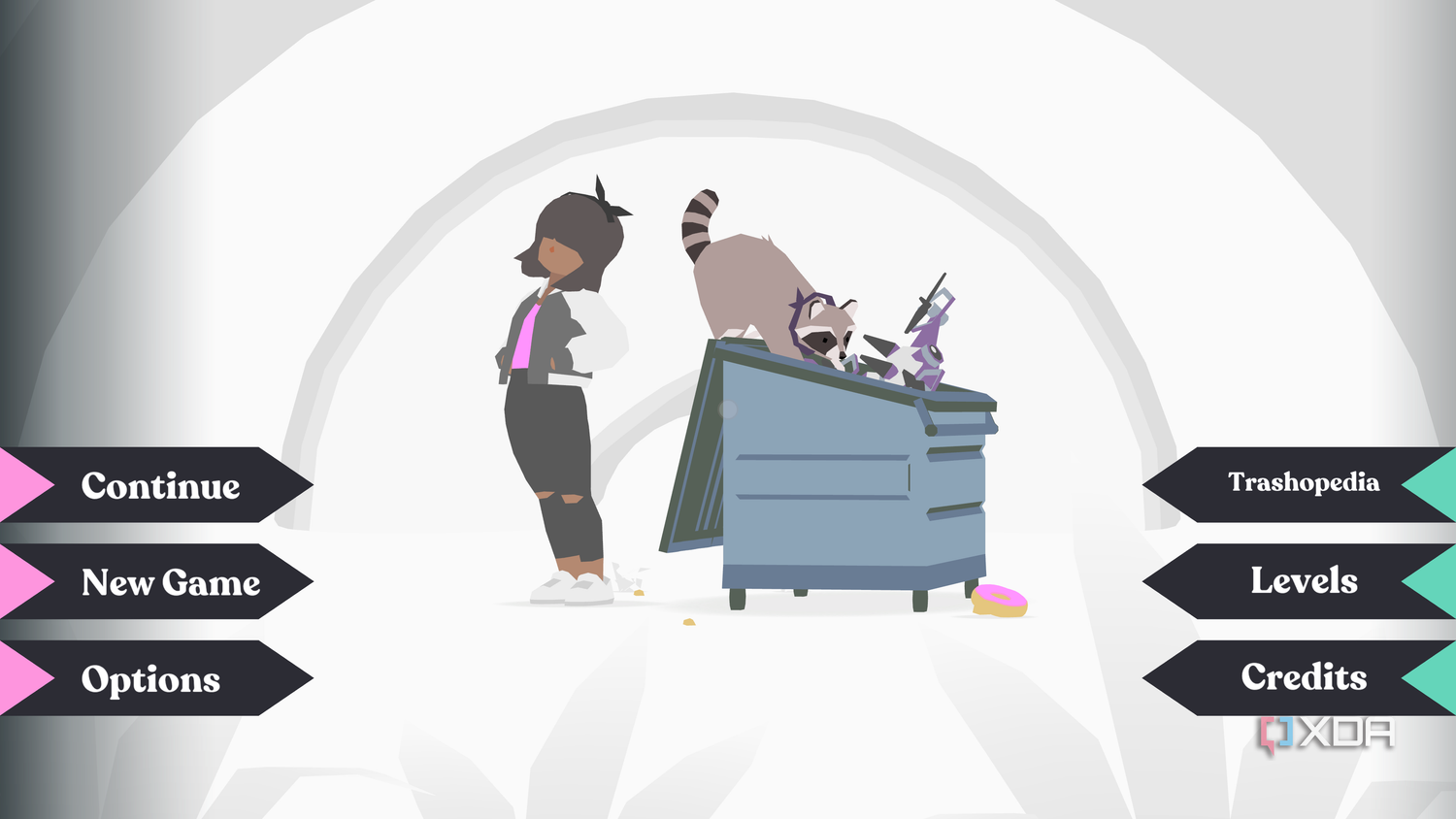Donut County opening screen