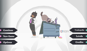 Donut County opening screen