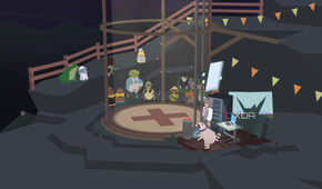 All of Donut County in a hole