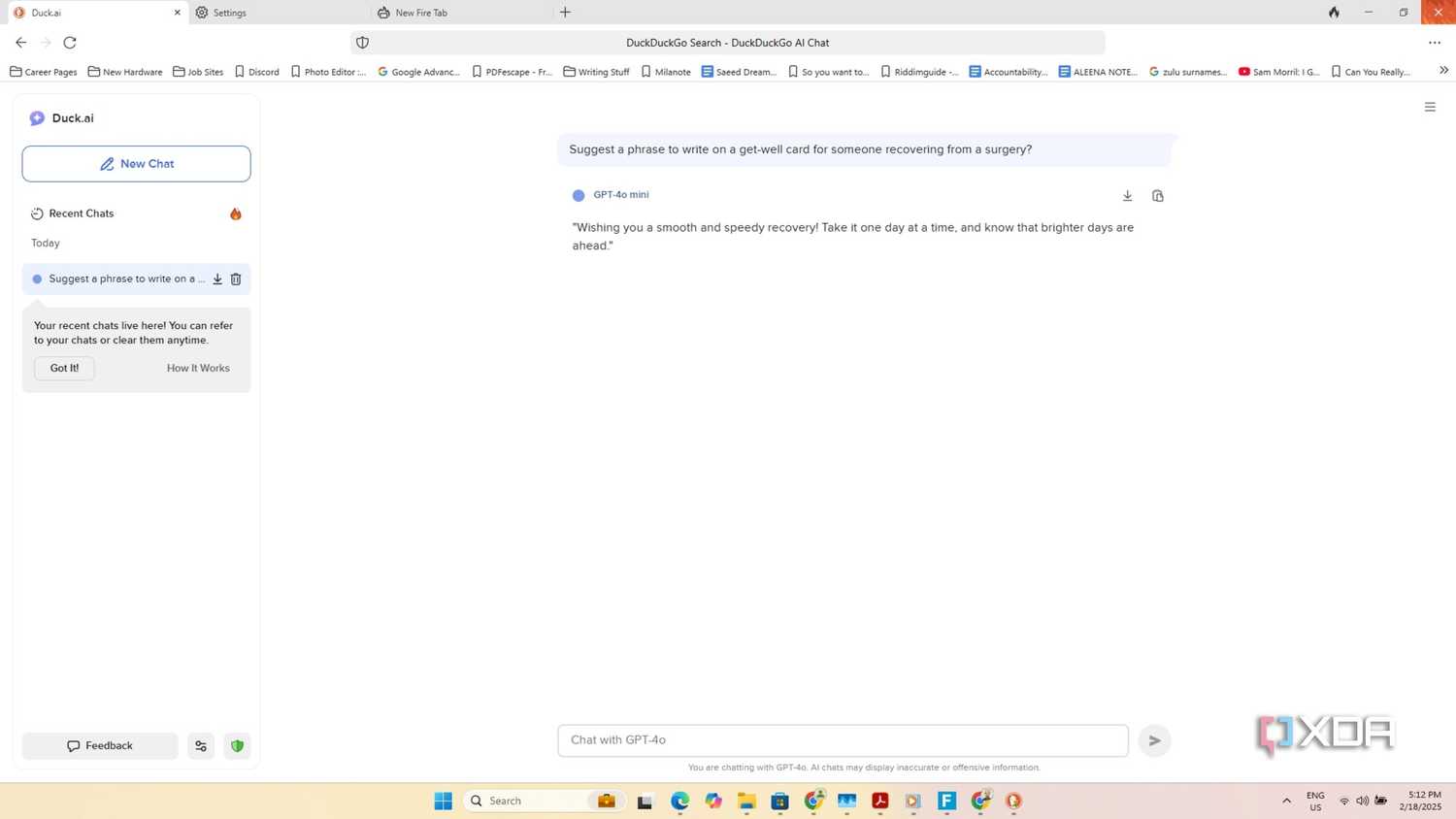 DuckDuckGo AI2