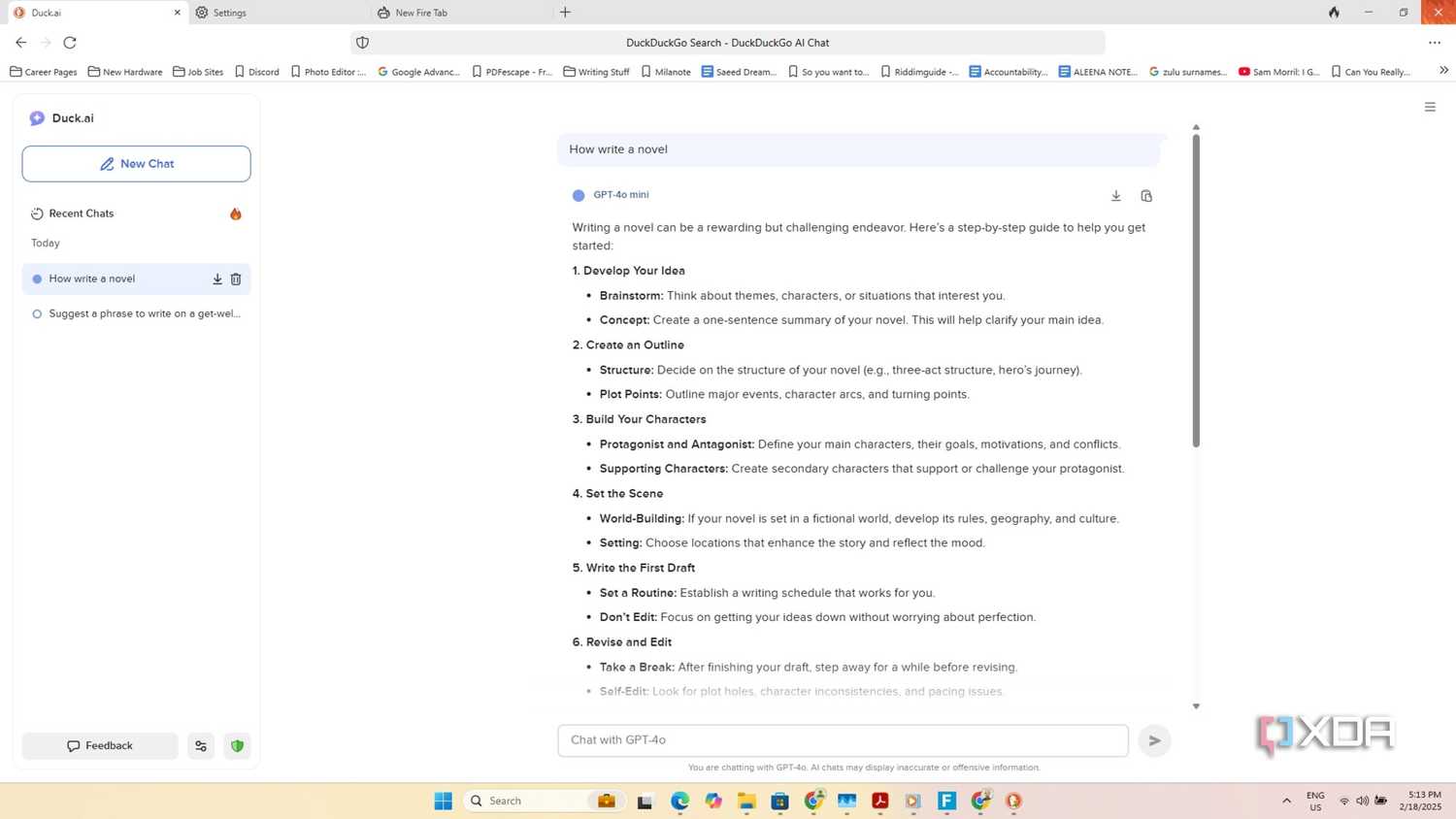 DuckDuckGo AI3