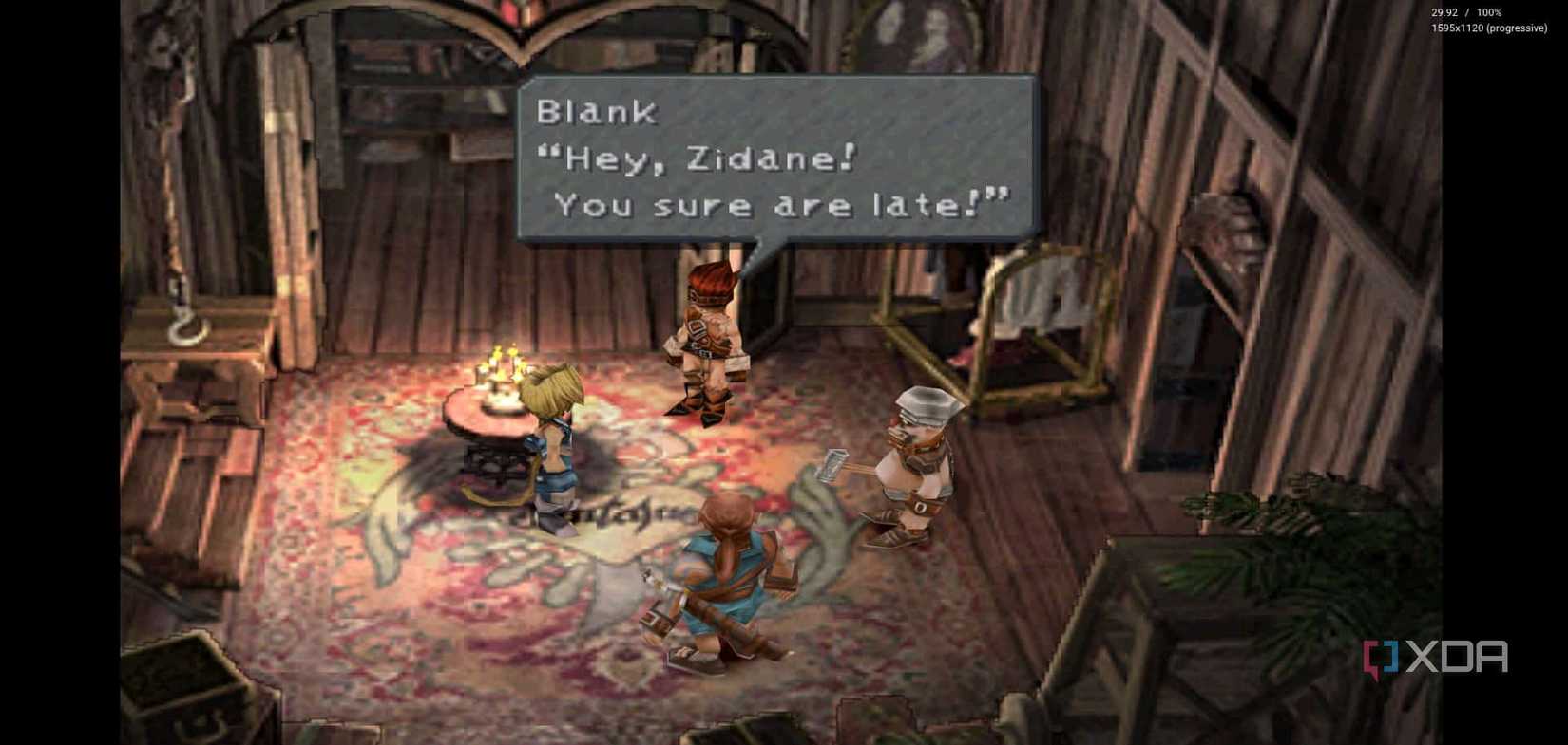 A screenshot of a game running on Duckstation.