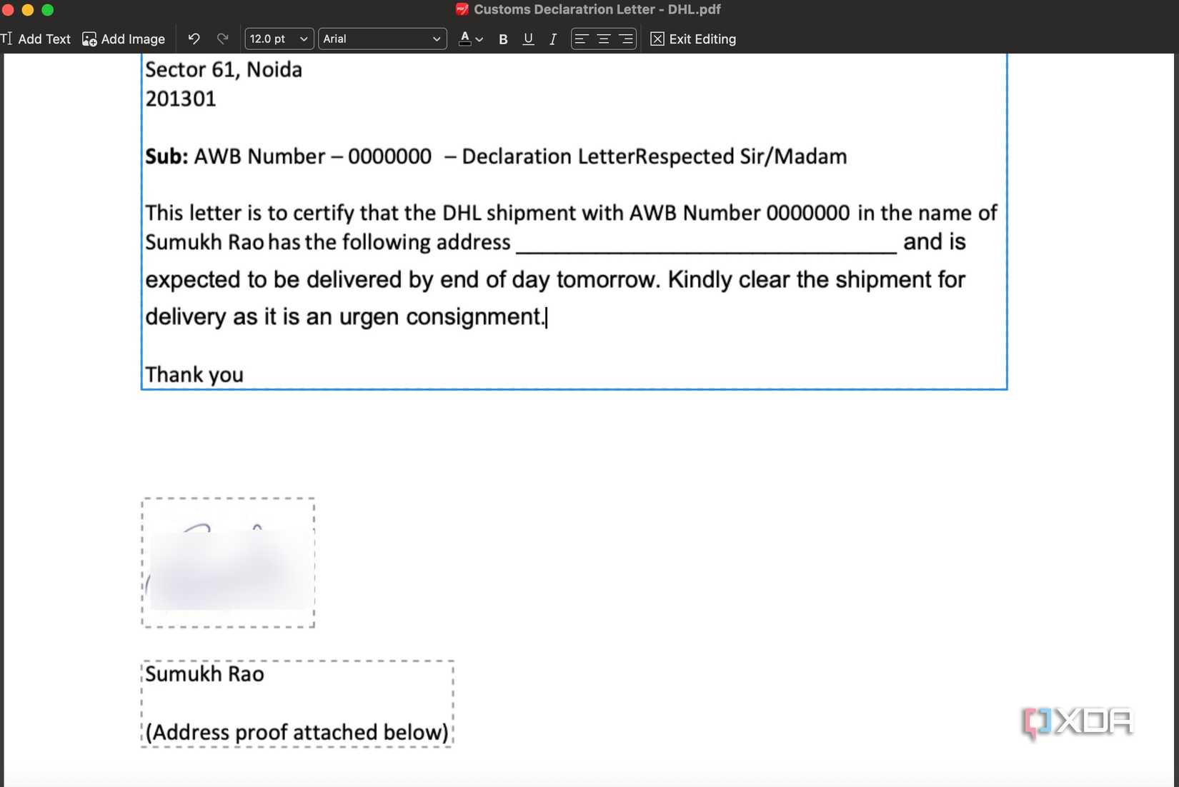 Edit PDF on PDFgear