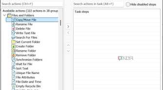 File Management through RoboTask
