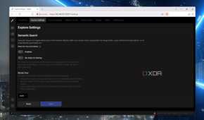 Modifying the search settings on Frigate