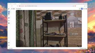 Monitoring a room with Frigate