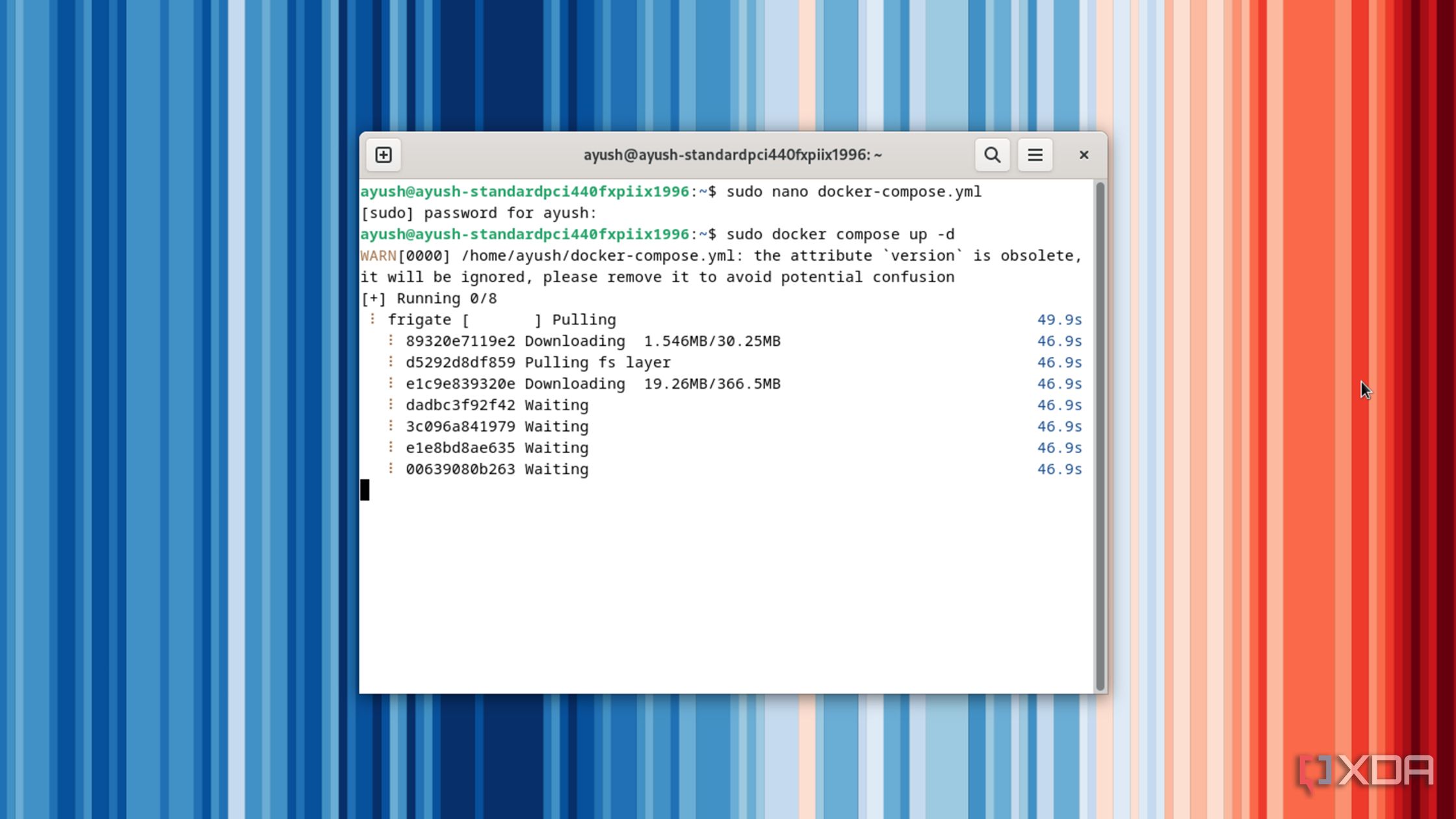 Deploying a Frigate container with Docker