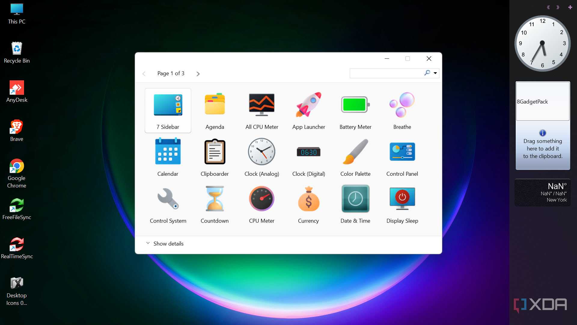 Compact Desktop Score Widget 5 apps that give you the desktop widgets Microsoft won’t