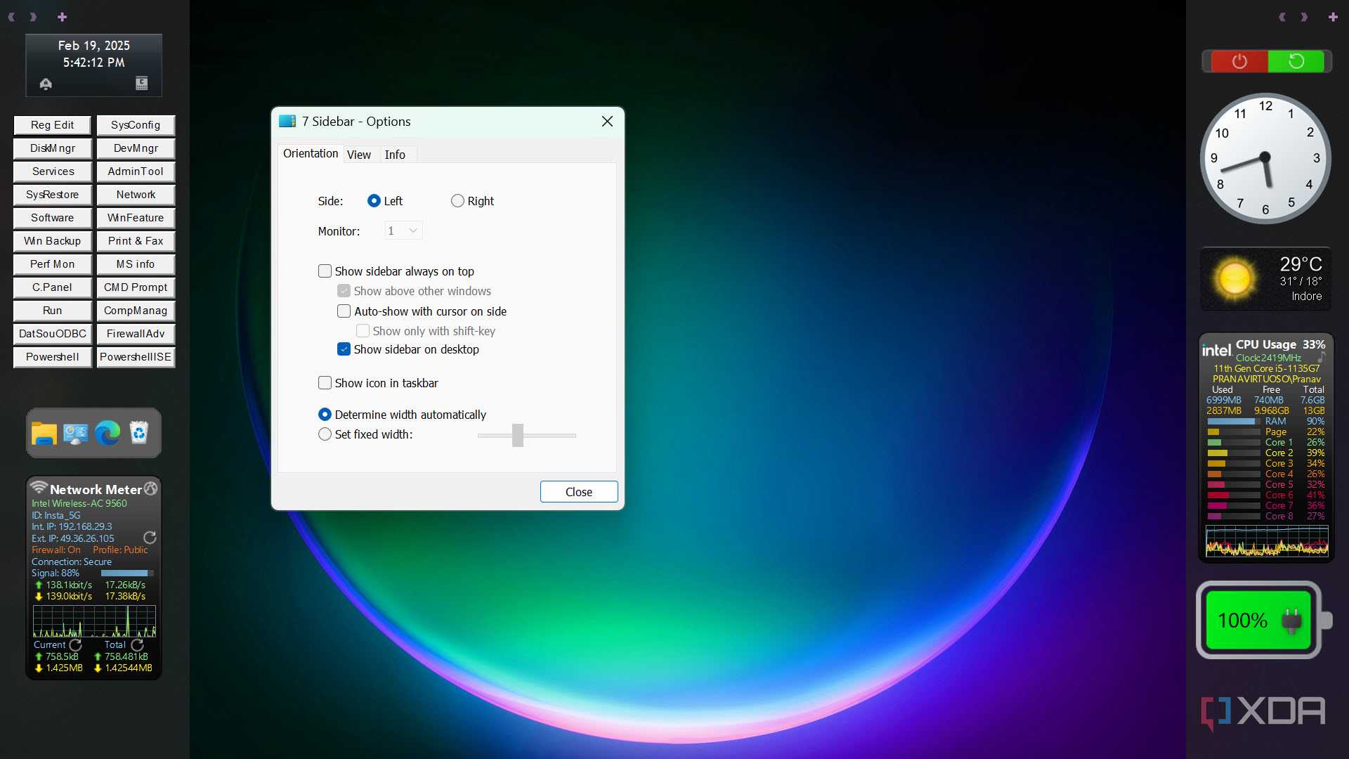 Compact Desktop Score Widget 5 apps that give you the desktop widgets Microsoft won’t