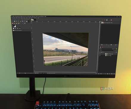 GIMP 3.0 displayed on desktop PC