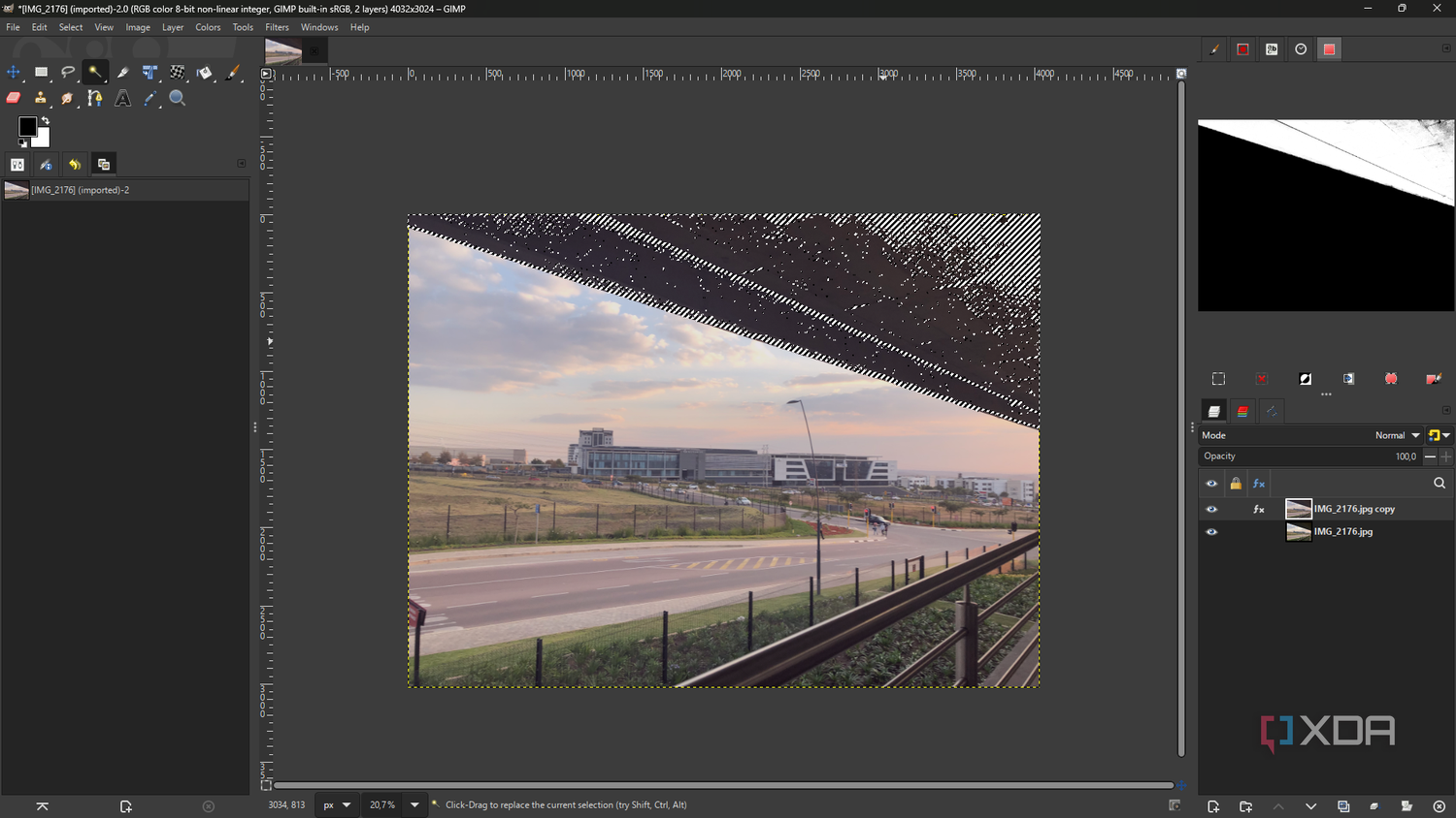 GIMP 3.0 improved performance effects