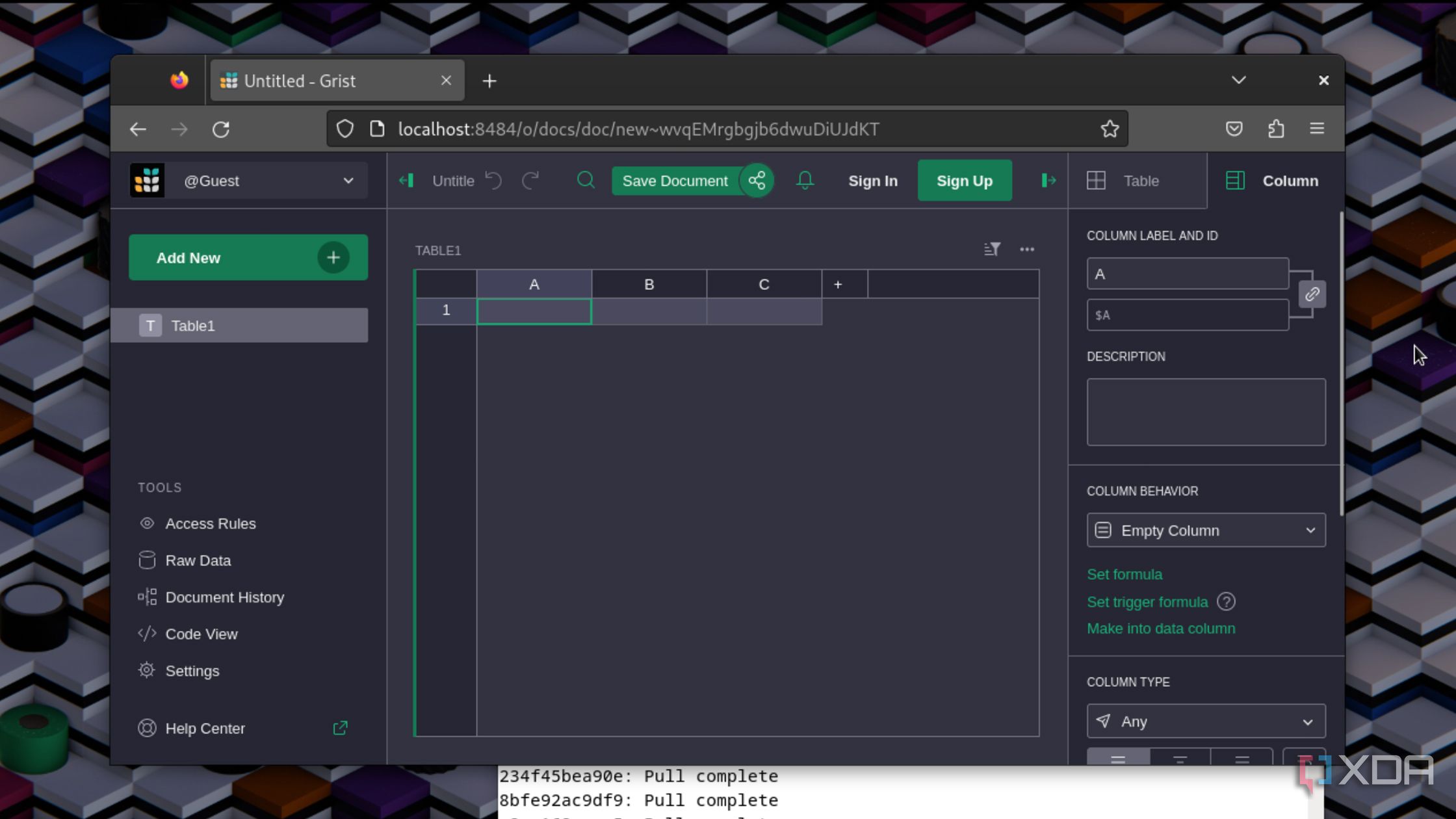 Running Grist on a Debian system