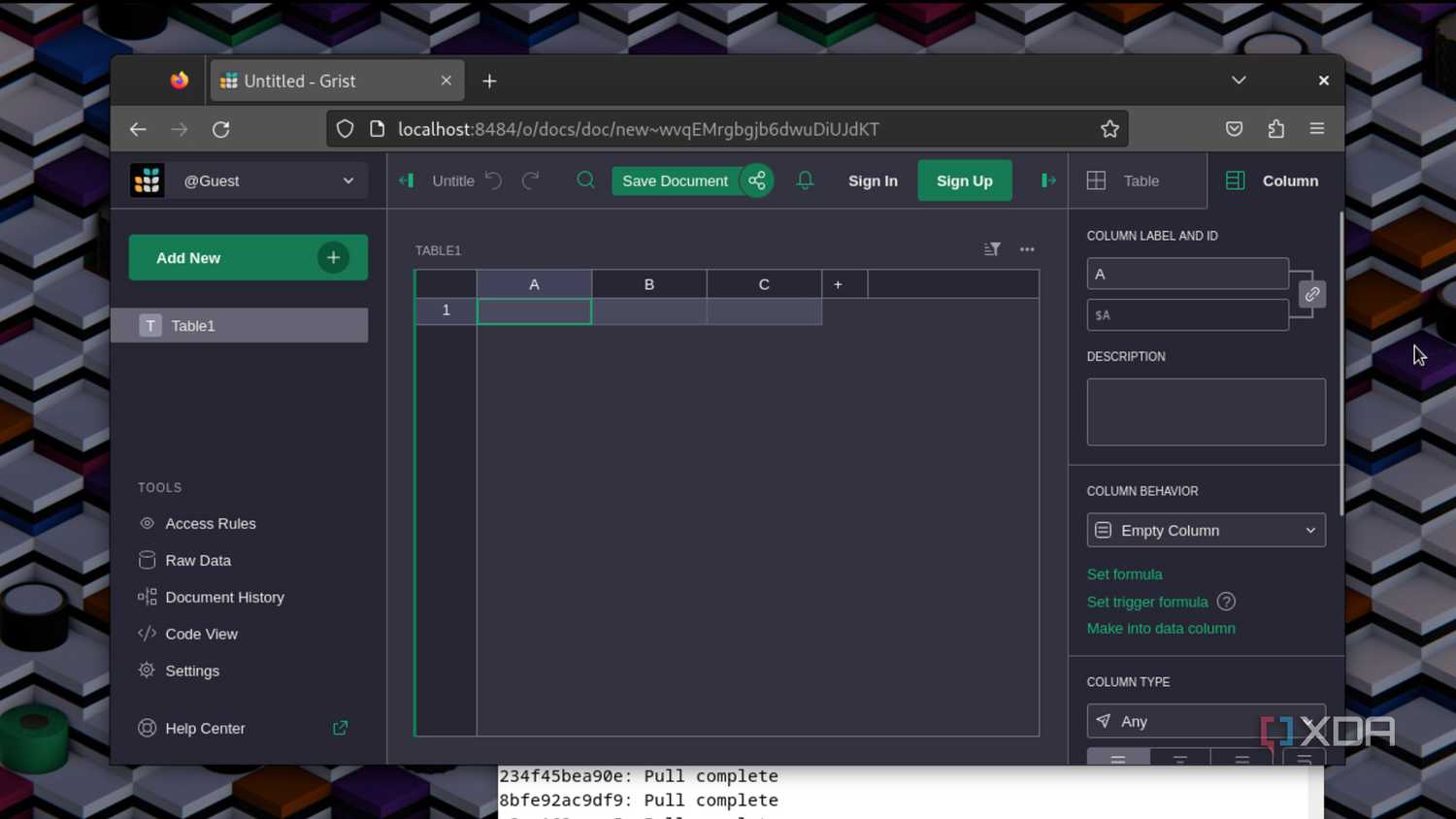 Running Grist on a Debian system