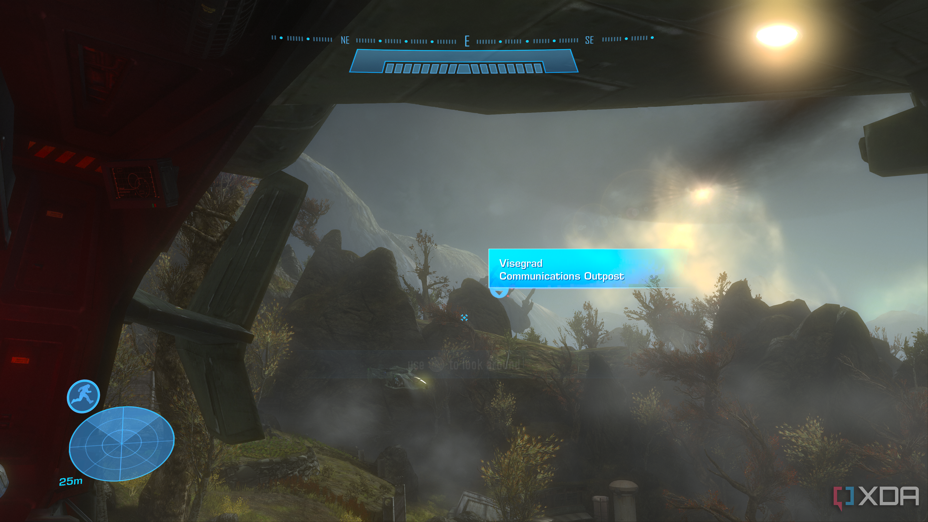 Town view in Halo: Reach from the Master Chief Collection