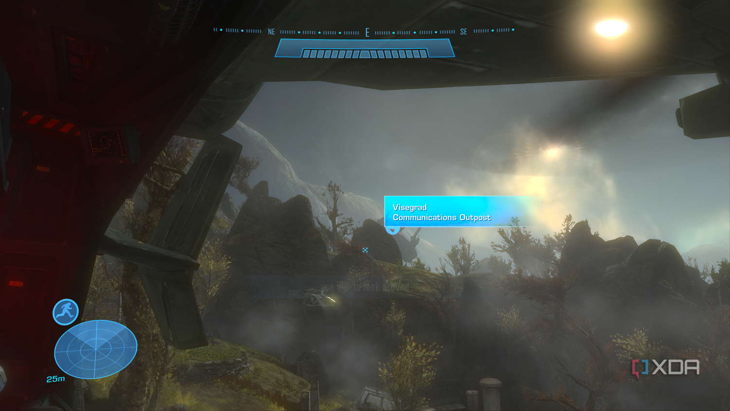 Town view in Halo: Reach from the Master Chief Collection