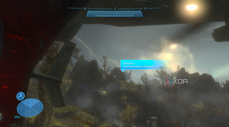 Town view in Halo: Reach from the Master Chief Collection