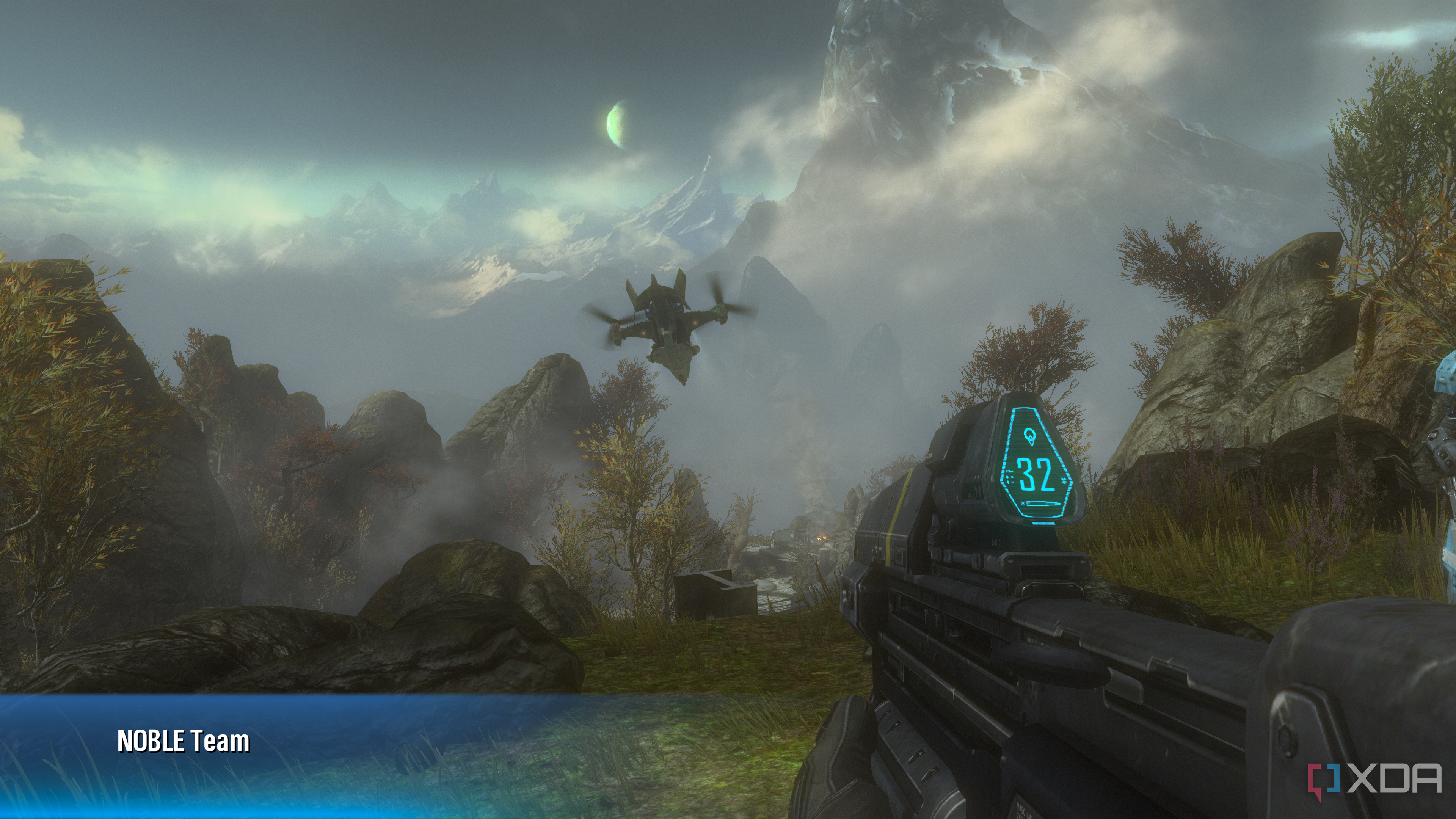 Halo: Reach opening screenshot