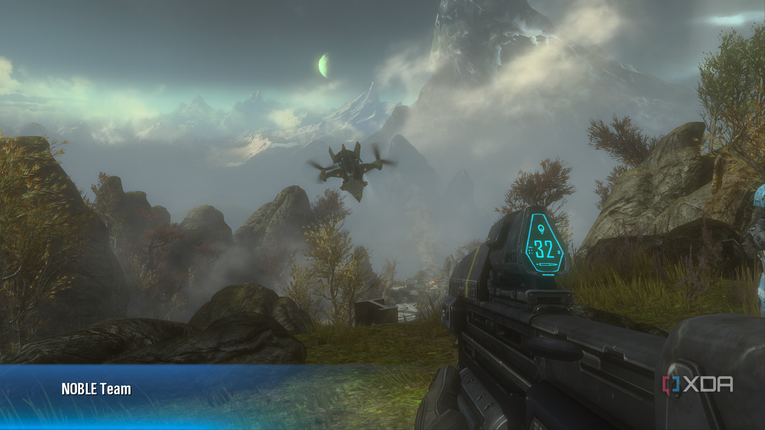 Halo: Reach opening screenshot