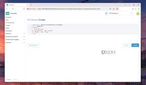 The PCI Device: Create section in Harvester