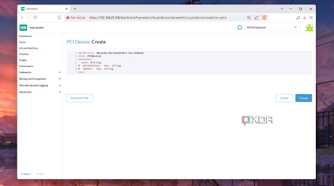 The PCI Device: Create section in Harvester