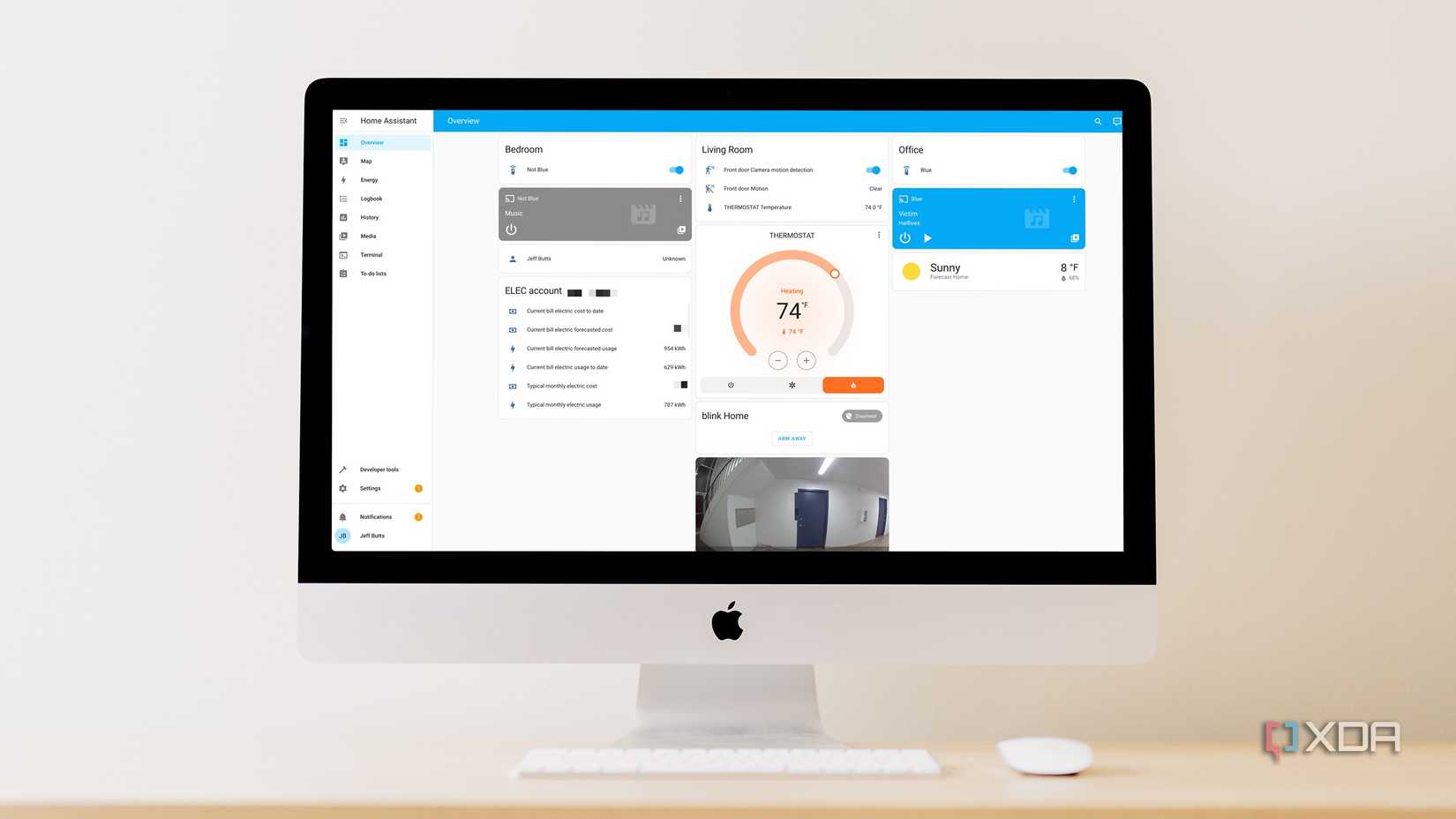Home Assistant UI