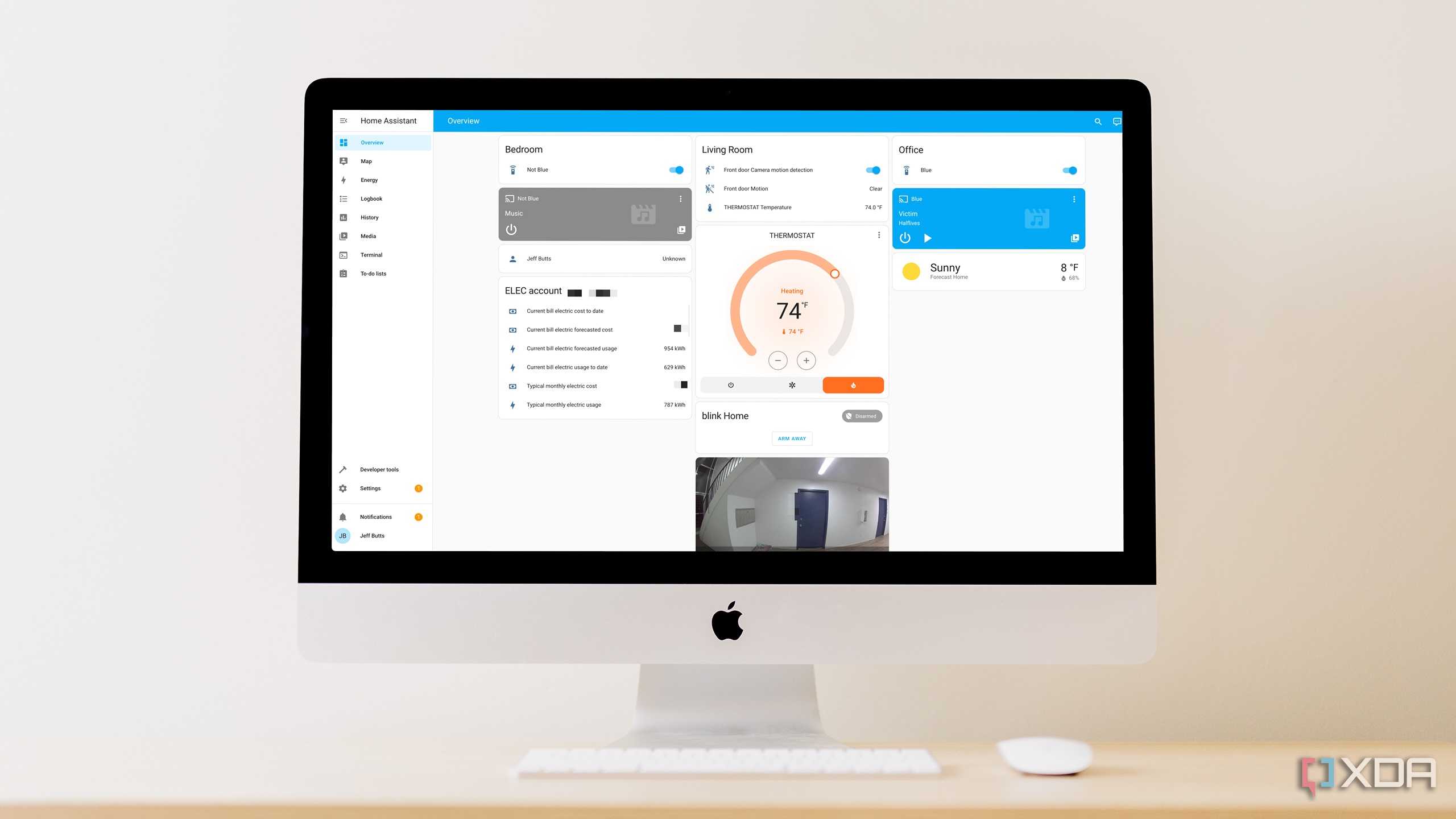 Home Assistant UI