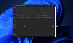hotkey settings in sharex