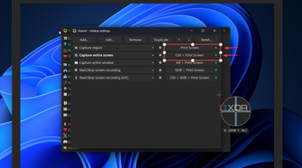 image editor with arrows in sharex