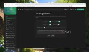 The Token Generator utility in IT-Tools