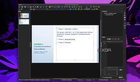 Screenshot of LibreOffice Impress showing a presentation and the animations panel