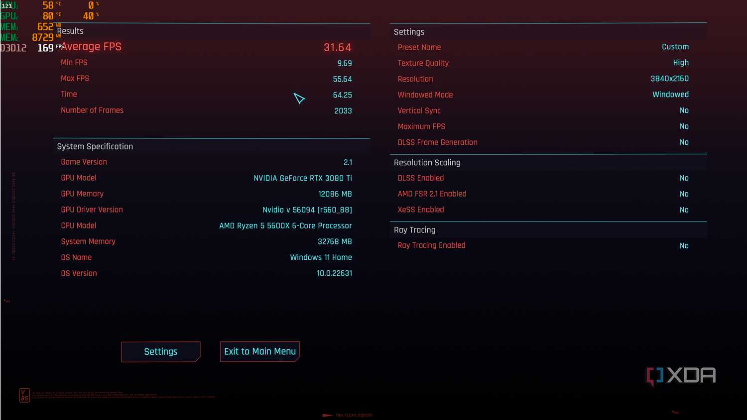 Running Cyberpunk 2077 with Lossless Scaling on