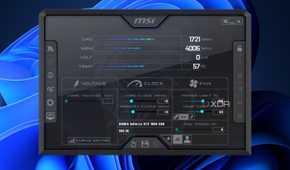 main menu msi afterburner