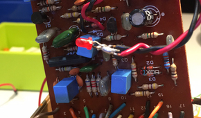 Modified BOSS DS-1 guitar pedal project