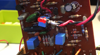Modified BOSS DS-1 guitar pedal project