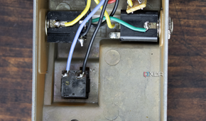 Modified BOSS DS-1 guitar pedal project
