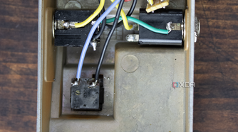Modified BOSS DS-1 guitar pedal project