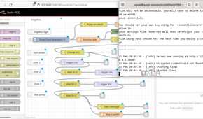 Setting up a sprinkler system with Node-RED