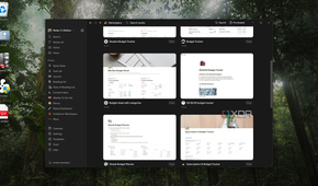 Notion budget templates