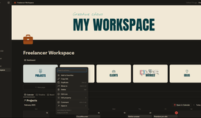 Notion customize workspace