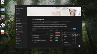Notion database customization options