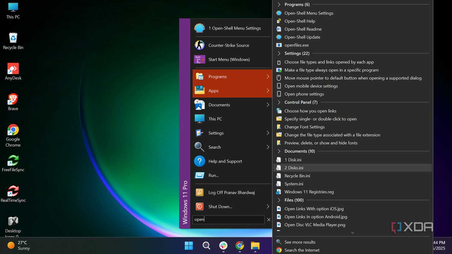 Shell Script Options Menu 5 Start menu alternatives and Windows tweaks that will speed up your ...