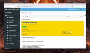 Installing the Anacron plugin in OpenMediaVault