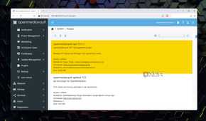 Installing the openmediavault-apt plugin