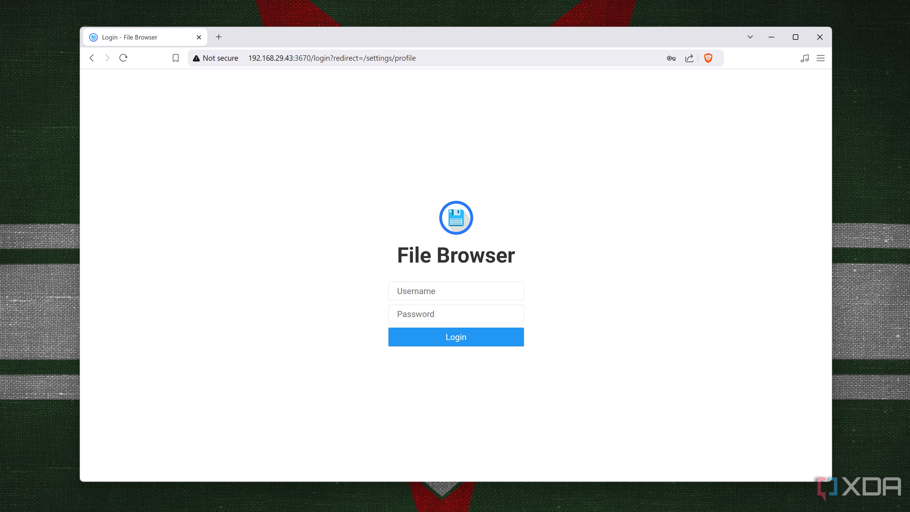 Accessing the File Browser in OpenMediaVault