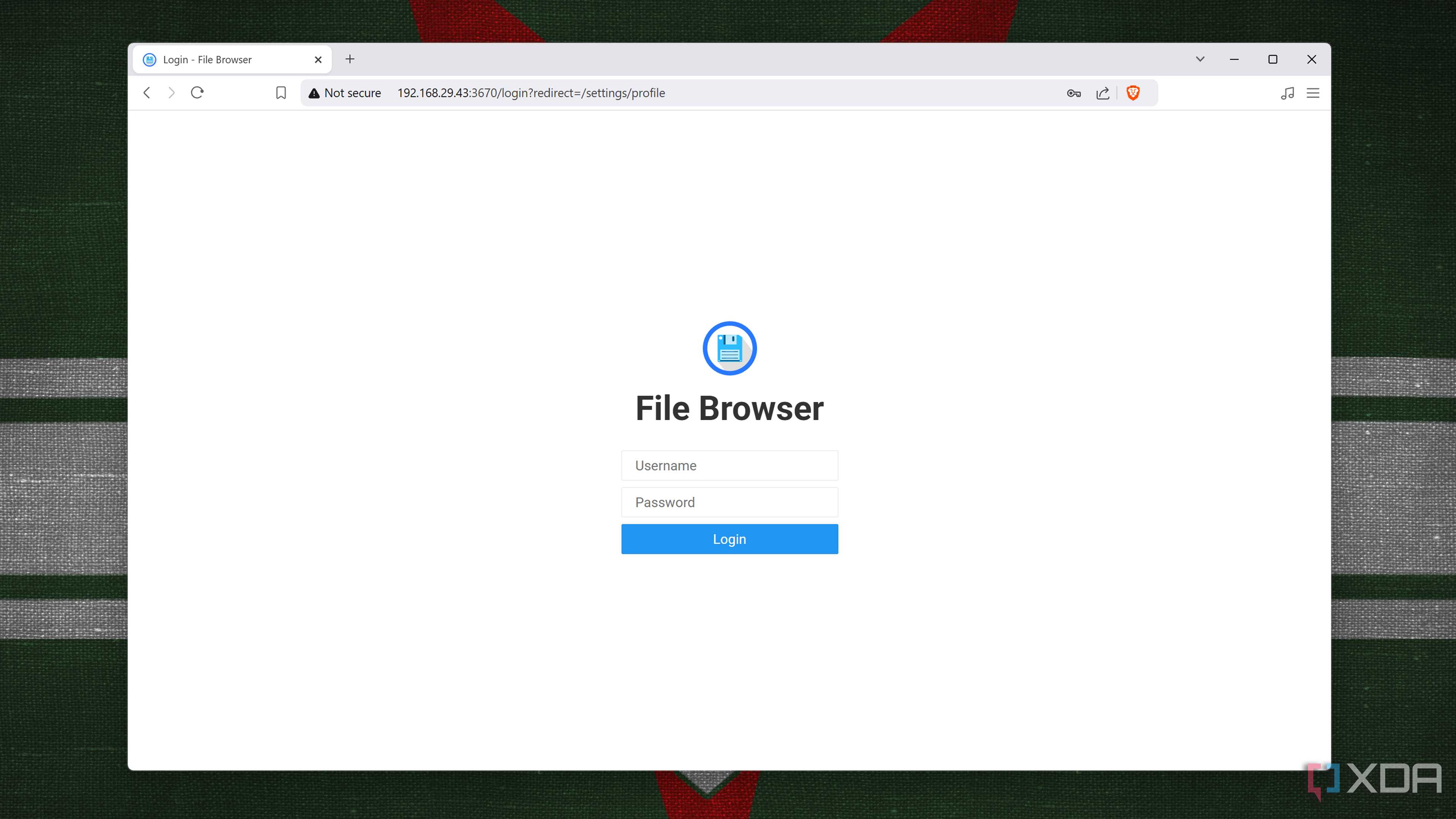 Accessing the File Browser in OpenMediaVault