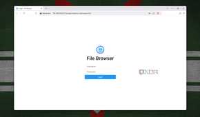 Accessing the File Browser in OpenMediaVault